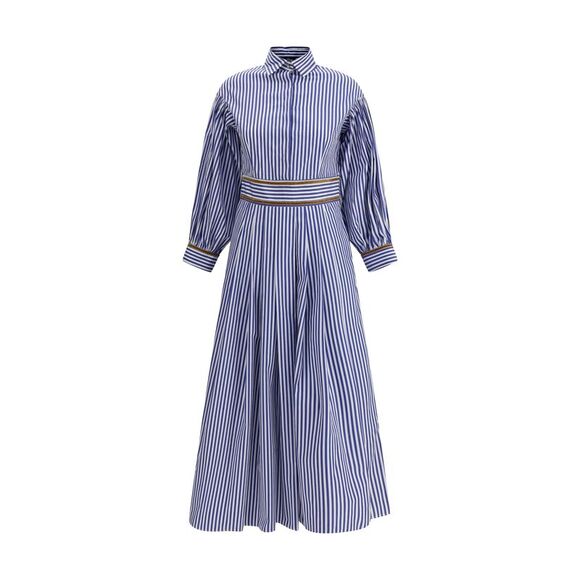 ELLA Dresses & Skirts - Ella Women Striped Chemisier Dress